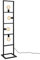 lux.pro Stehleuchte 4 x E27 max 60W Standleuchte 142 x 31 x 31 cm Stehlampe Metall Schwarz
