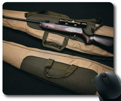 Mouse pad,a gunshot to the head of trepidationr,army bag brown,Mouse Pad with Stitched Edges