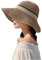 WITERY Trendy Women's Sun Hat Summer Straw Cap for Women Adjustable Summer Panama Fedora Wide Brim UPF 50+ Foldable Straw Beach Hat for Walking Fishing Travelling Khaki