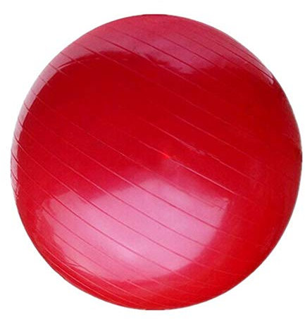 Anjing Ballon de yoga épais de 95 cm pour femmes enceintes, ballon de fitness, ballon de yoga en PVC avec pompe à air, rouge