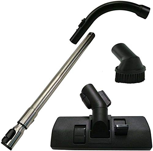 Maxorado Staubsauger-Rohr Staubsaugerdüse Kombidüse Set Handgriff Staubpinsel kompatibel mit Miele Staubsauger Serie C2 Complete C 2 Compact Ecoline Plus + Tango Powerline Parquet Twister C1 C3 2 3