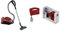 Theo Klein 6828 Bosch Staubsauger I Originalgetreuer Nachbau I 19 cm x 25 cm x 74 cm & 9574 Bosch Handmixer I Batteriebetriebene Mixer mit Sich drehenden Quirls I Maße: 19 cm x 7 cm x 12 cm