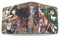 WANHONGYUE Cartoon Anime Portefeuille Homme en Cuir Cartes de Crédit avec Poche à Monnaie Attack on Titan/1