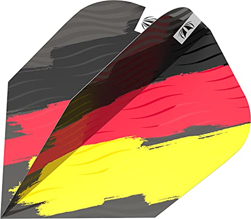 Target Darts Flag Design Pro Ultra Dart Flights, Deutsche Flagge, Ten-X