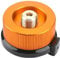 Adaptador de hornillo de camping adaptador de cabeza de conversión de gas convertidor de conexión de horno para cartucho de Butano tornillo cartucho de gas adaptador de pistón