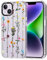 MOSNOVO Case for iPhone 14, [Buffertech 6.6ft Military-Grade Drop Protection] [Anti Peel Off Tech] Clear TPU Bumper Phone Case Cover Design - Wildflowers