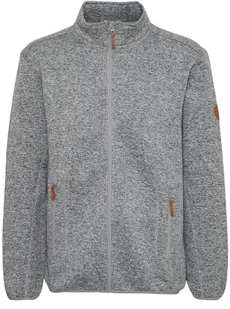 NORTH BEND NBSamo Herren Midlayer Fleece-Pullover Zip-Jacke
