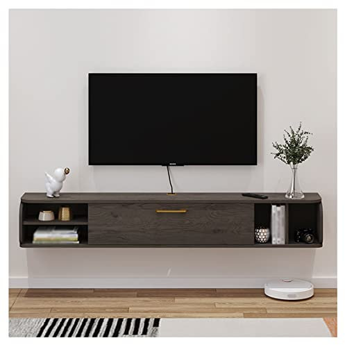Floating TV Shelf,Wall Mounted Floating TV Stand, Unit Media Console, Wall TV Console Cabinet Media Entertainment Shelf