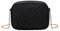 Kleine Umhängetasche Damen Schultertasche Tasche Handtasche Kette Schulterriemen Abendtasche City Clutch Party Zip Crossbody Bag für Frauen Damen Handy Umhängetasche Handytasche (Black, One Size)