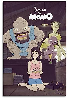 GLUC ONZS A Letter To Momo Poster, klassisches Film- und Fernsehposter, Album, Poster, Jugendzimmer, Wanddekoration, 30 x 45 cm, ungerahmter Stil