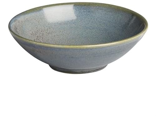 Olympia Ember Porcelain Coupe Bowl 152x48mm 6, Blue, Pack of 6 | Commercial-grade dishware built for heavy-duty catering use, with rapid heat retention and an easy-clean finish
