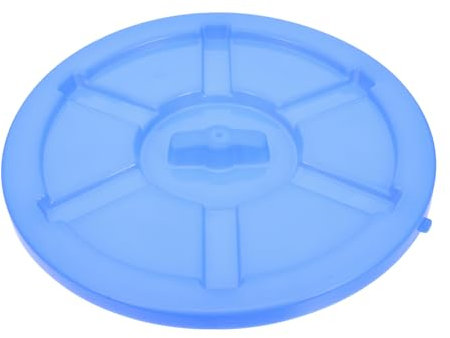 Alipis Trash Can Lid for Outdoor Bins Garden Lid Hdpe Storage Cover Dustbins Garbage Can Replacement Part