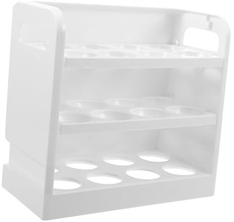 Für Kühlschrank-seitentür 3-lagiger Organizer-ständer Lagerregal Lagerbehälter Kühlschrank-organizer