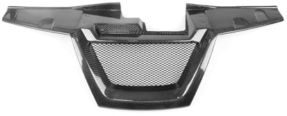 Centre Front Main Grille Car Front Grille Grill Upper Hood Mesh For Nissan For Juke 2011 2012 2013 2014(Carbon Fiber)