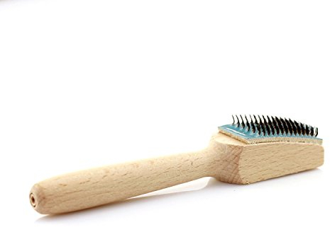 TelMo Aufrauhbürste für Tanzschuhe - farblos lackiert Aufrauhbürste