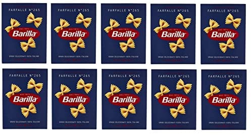 10x Pasta Barilla Farfalle Nr. 265 italienisch Nudeln 500 g pack
