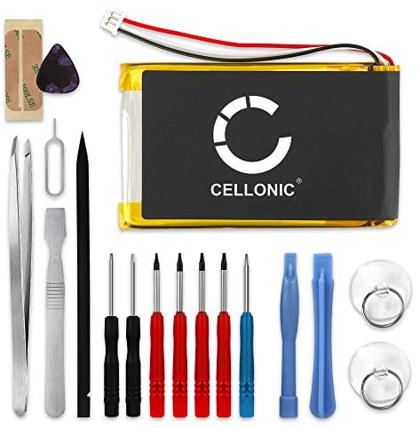 CELLONIC, battery sat nav compatible with TomTom SatNav, GO 730, GO 720 (1300mAh, 3.8V) + Tool-kit Replacement battery AHL03714000,VF8