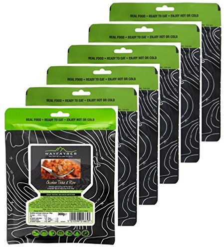 Wayfayrer Chicken Tikka & Rice Meal Pouch (6)