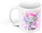 Sunnywall Personalisierte Kinder-Tasse aus Kunststoff mit Namen Riesige Auswahl an Motiven bruchsicher (Einhorn 24)