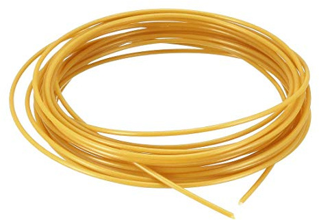 Ersatz-Filamentmine für 3D-Drucker, 16 Zoll, PCL 1,75 mm, Maßgenauigkeit +/- 0,02 mm, Gold