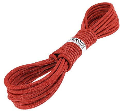 Kanirope® Gummiseil MONOSPAN PE 8mm 20m Rot Expanderseil Spann Seil Spanner Spannseil Plane
