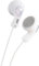 JVC Gumy Ecouteur Intra Auriculaire, Confort Optimal Grâce à Un Corps en Caoutchouc Souple, Reproduction Puissante, Choix de Couleurs Vives - HA-F14-WN-U
