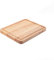 KitchenAid Classic Rubberwood Cutting Board with Perimeter Trench, Reversible Chopping Board, 8-inch x 10-Inch, Natural