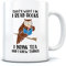 HotScamp That's What I Do - I Read Books, Drink Tea & Know Things - Mug for Tea & Coffee - Book Lover - White