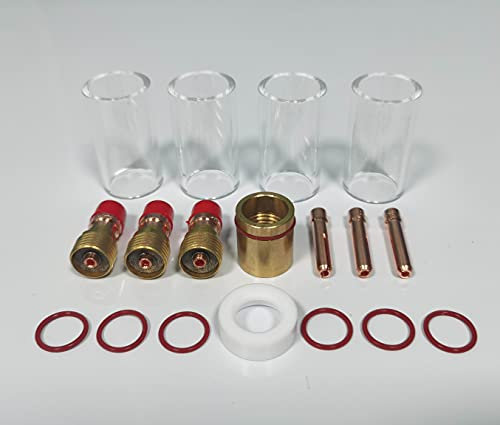 CHNSALESCOM WP-17 18 26,2,4 mm, Pyrex-Glasbecher-Set WP-9/17/18/20/24/25/26 Schweißbrenner