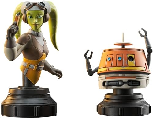 Gentle Giant - Star Wars Rebels - Hera And Chopper Bust 2-pack
