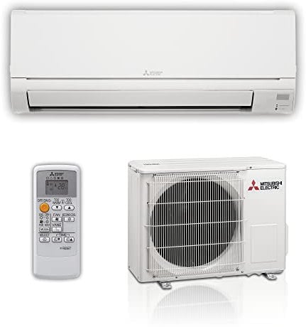 Condizionatore Fisso Mitsubishi Electric MSZ-DW25VF, 1 Unità Interna + 1 Unità Esterna, Caldo e Freddo, Telecomando Incluso, 9.000 BTU