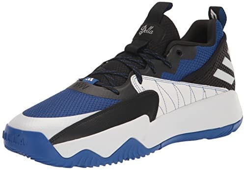 adidas Unisex Dame Certified Basketball Shoe, Team Royal Blue/White/Black, 15 US Men