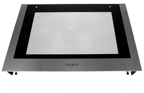 Vitre extérieure de porte repère 1410 d'origine 595X482 mm Four, cuisinière 481010782221, C00447135 WHIRLPOOL Four, cuisinière 481010782221, C00447135