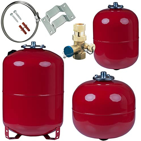 Ausdehnungsgefäß für Heizung von 8-100 Liter nach Auswahl | 18 Liter + Halterung