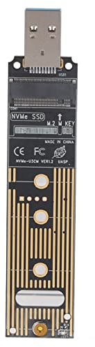 SSD-Adapterkarte, M.2 NVME auf USB-Adapter HDD-Festplattenmontage-Konverter HDD-Konvertierung für 10 Gbit/s High-Speed-Wiederherstellung