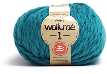 Earebel Wollume1 Schurwolle 100g türkis