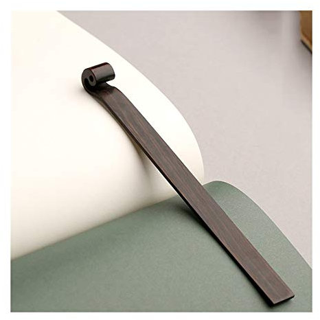 PEVSCO Lesezeichen Lesezeichen, Holzhandgefertigte Skulptur Natural Wood Lesezeichen, ist EIN einzigartiges Geschenk for Lehrer, Studenten, Männer und Frauen Lesezeichen (Color : B)