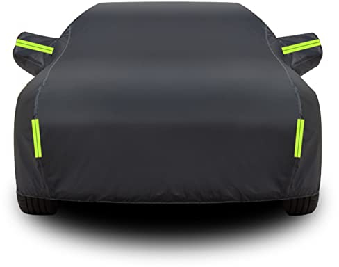 JPDEDIAN Autoabdeckung Vollgarage für Opel Astra H Caravan Cascada Cabriolet Mokka Autoabdeckung Outdoor Wasserdicht Autoschutzabdeckung Sonnencreme(Color:A,Size:Cascada Cabriolet)