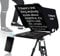 Leeventi Teleprompter Compatible con iPad, Tableta, Smartphone y Cámara DSLR, Controlado Mediante Mando a Distancia o Aplicación, Android e iOS, Ideal para Grabaciones de Vídeo (5.0)