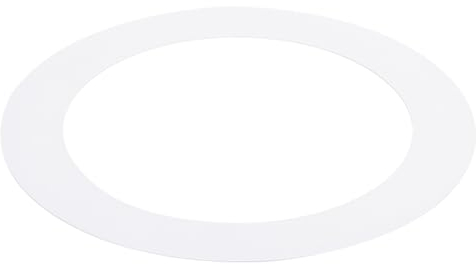 PATIKIL 8.27 ID 10.43 OD Goof Anillos para Empotrada Luz, Brillo Blanco Goof Adorno Anillo Iluminación Accesorio para Techo Pared Empotrado Lata Focos