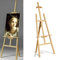 Chevalet Bois 150cm, Trépied Chevalet a Poser pour Signe de Mariage, Affiche, A-Frame Artiste Chevalet, Chevalet sur Pied pour Peinture, Hauteur Réglable