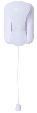 Hemobllo -zeltlampe Zugschnur Wandhalterung Glühbirne Für Schrank Schlafzimmer Garage Energieeffizient Keine Batterie Erforderlich