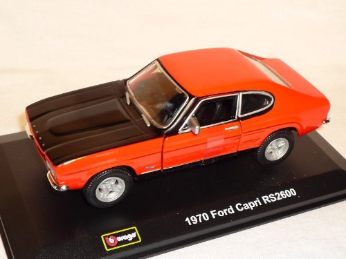 Generisch Ford Capri RS2600 RS 2600 Rot Schwarz 1970 1/32 Burago Burago Modellauto Modell Auto