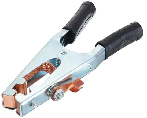 sourcing map 800A Welding Ground Clamp, Iron A-Shape Welding Machine Grounding Clamp Earth Ground Cable Wire Grip Clip for Welding Machine