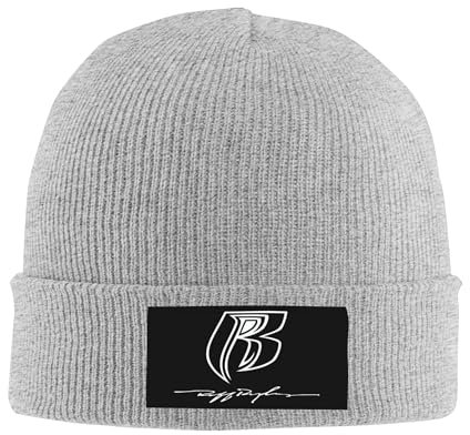 Fett Ruff Star Ryders Beanie-Mütze für Damen und Herren, Bündchenmütze, gestrickte Totenkopfmütze, warme Skimütze