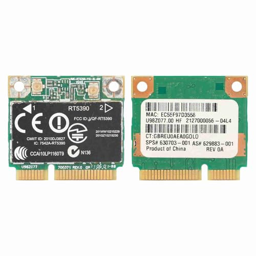 Akozon Pcie Wlan Adapter 802.11N Rt5390 Für Computer