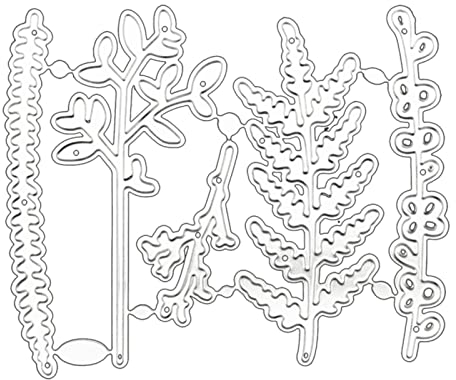 Metall-Stanzformen, 3D-Algen, Stanzformen für Scrapbooking, Foto, Festival, Dekoration