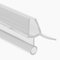 Shower Screen Seal Strip for 8-10mm Straight Glass Thickness,Transparent Shower Door Seal Strip Shower Splash Guard (for 8-10mm, 1M Length)