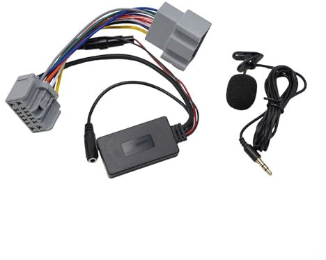 Premium-Auto-Audio-Adapter für Volvo S60, S80, V50, V70, ABS-Material, verformt sich nicht