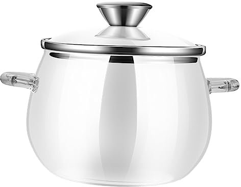 COLLBATH 1 Satz Schmalzglas aus Glas zusammenklappbar Schüssel Ghee-Behälter Korb küchenaufbewahrungsbehälter küche multifunktionaler Topf Pfefferbehälter Rostfreier Stahl